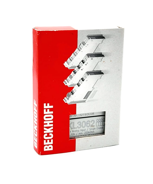 Beckhoff KL3062 Busklemme 2-Kanal-Analog-Eingang Spannung 0…10 V - A&T Onlineshop