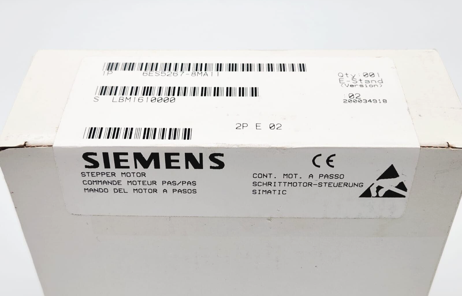 Siemens 6ES5267-8MA11 SIMATIC S5 Positionierbaugruppe IP267 - A&T Onlineshop