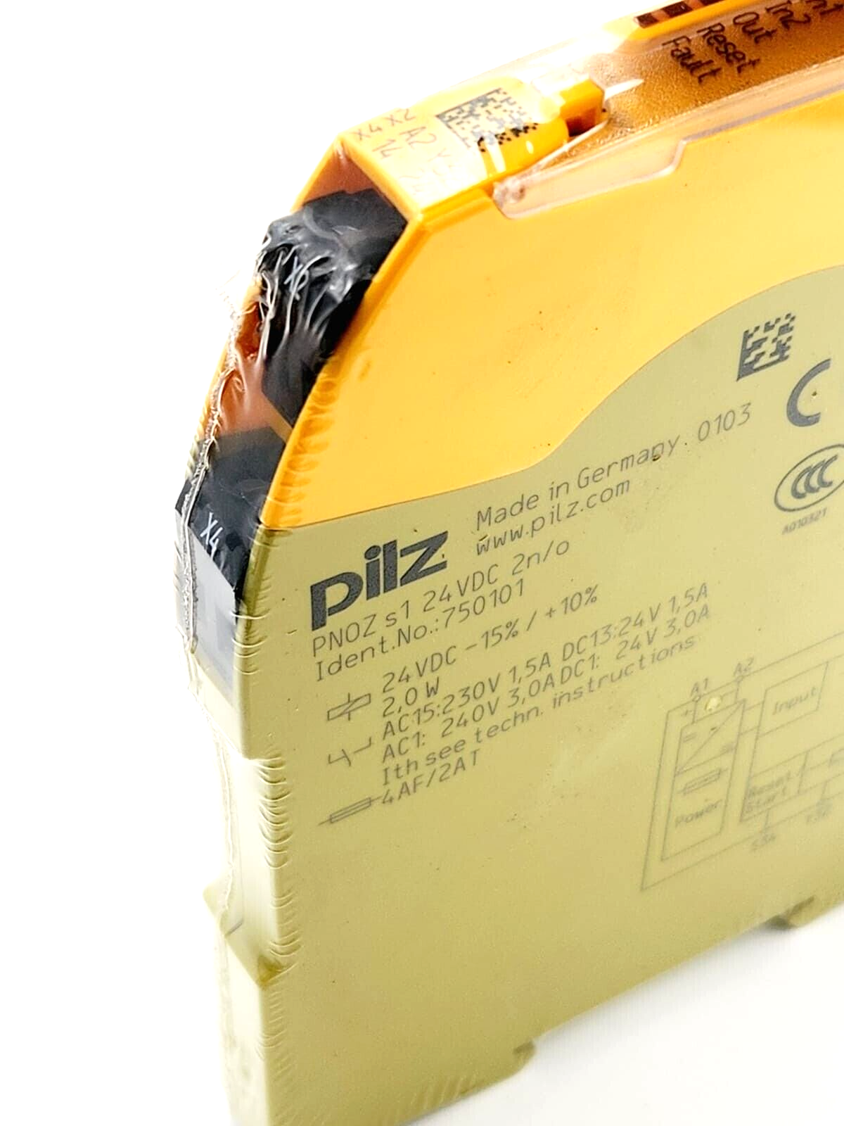 Pilz 750101 PNOZ s1 Sicherheitsrelais  24VDC 2 n/o - A&T Onlineshop