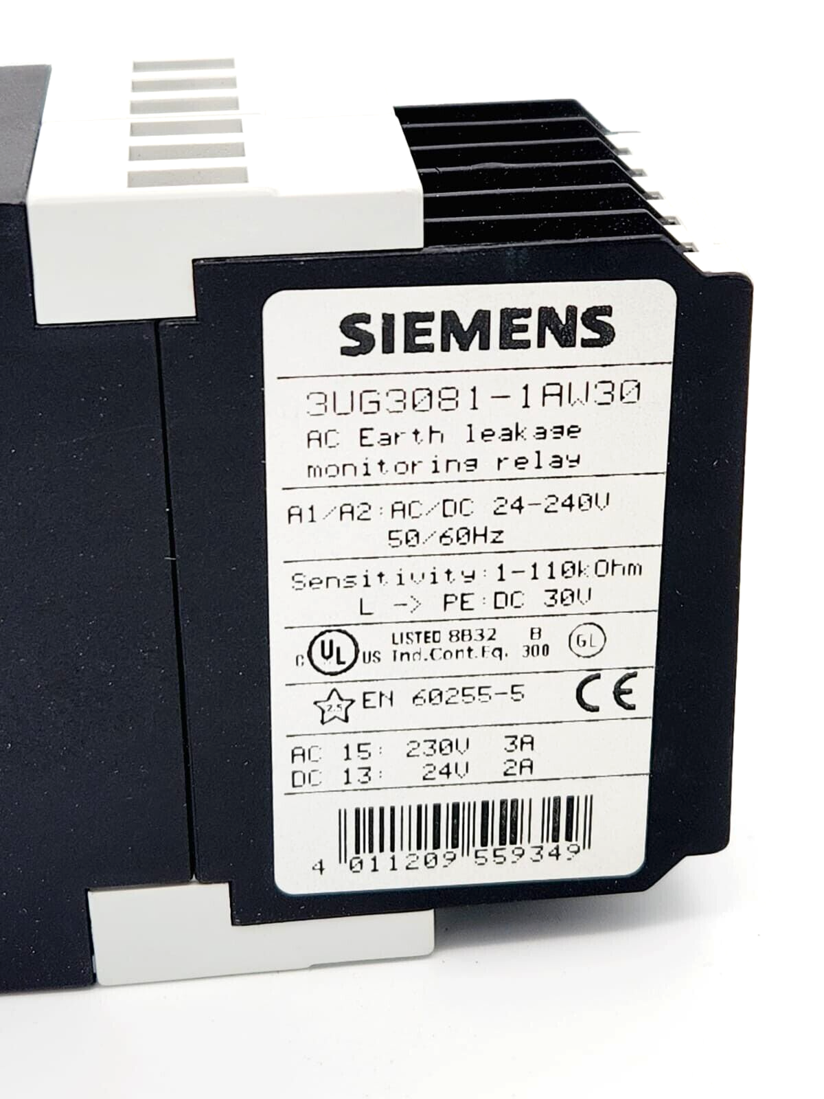 Siemens 3UG3081-1AW30 Isolationswächter für ungeerdete AC-Netze AC/DC 24-240V - A&T Onlineshop