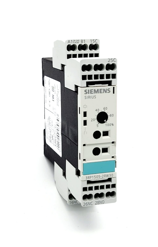 Siemens 3RP1505-2RW30 Zeitrelais Multifunktion 2 Wechsler 8 Funktionen - A&T Onlineshop