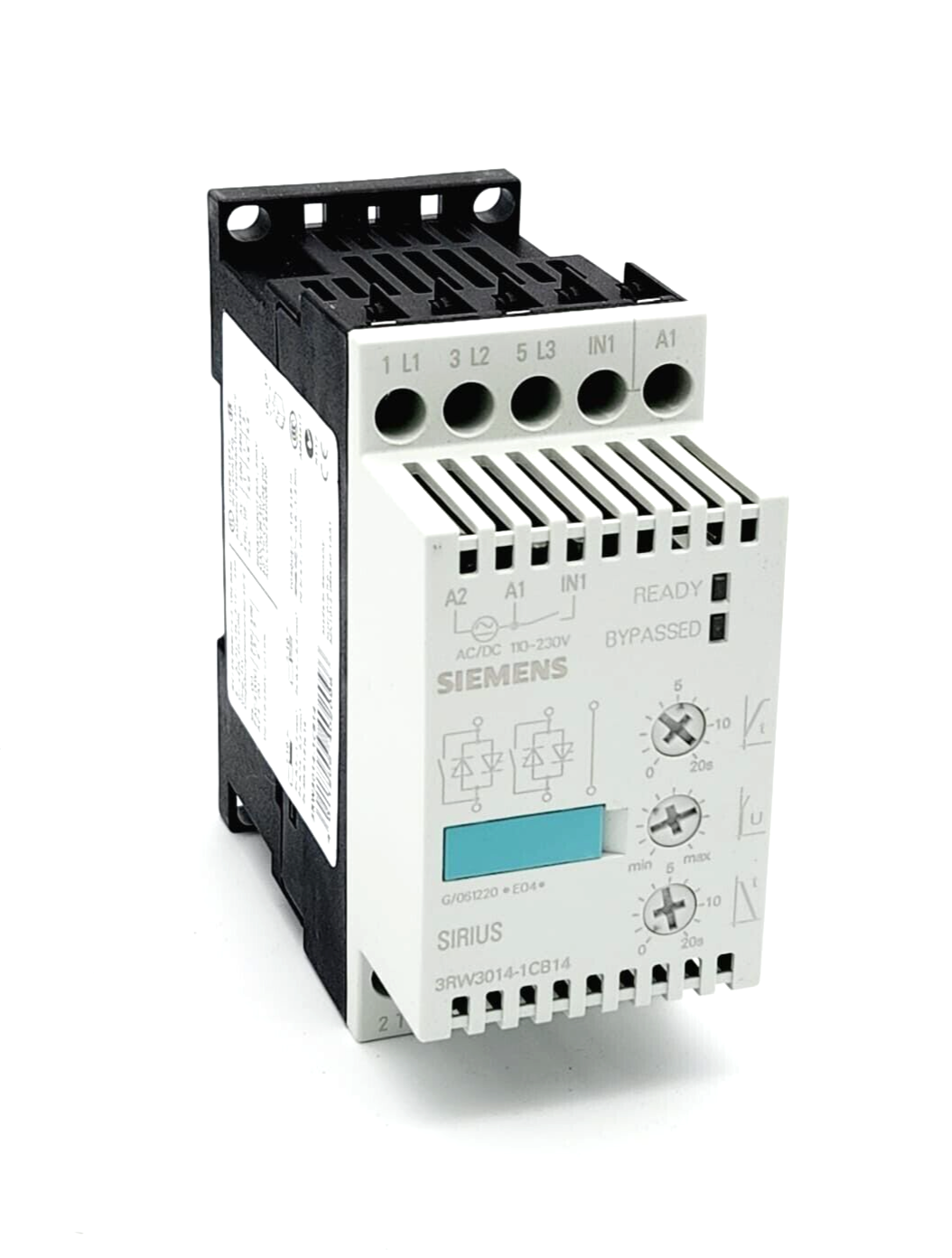 Siemens 3RW3014-1CB14 SIRIUS SANFTSTARTER, S00, 6A, 3KW/400V - A&T Onlineshop