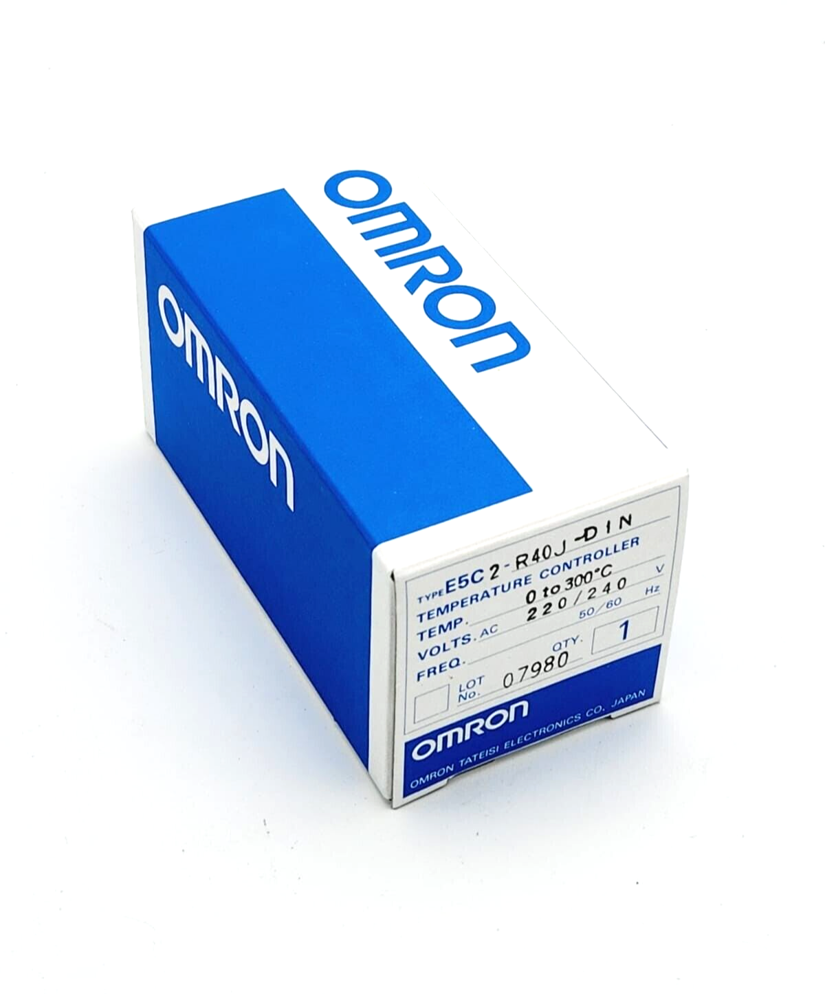 Omron 07980 E5C2-R40J-DIN Temperatur-Controller 0...300°C AC 220/240 V - A&T Onlineshop