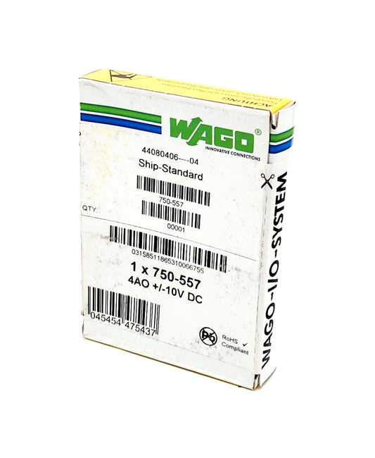 Wago 750-557 4-Kanal-Analogausgang DC ±10 V - A&T Onlineshop