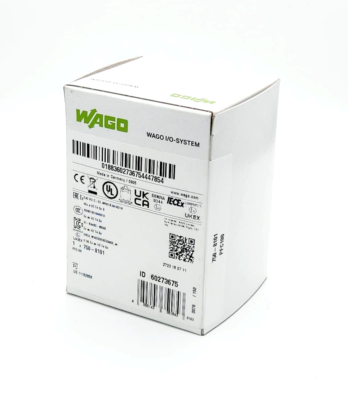 Wago 750-8101 Controller PFC100 2x ETHERNET - A&T Onlineshop