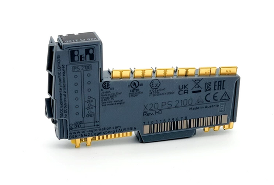 B&R X20PS2100, 24 VDC Einspeisemodul für interne I/O-Versorgung, 0x1BBF - A&T Onlineshop