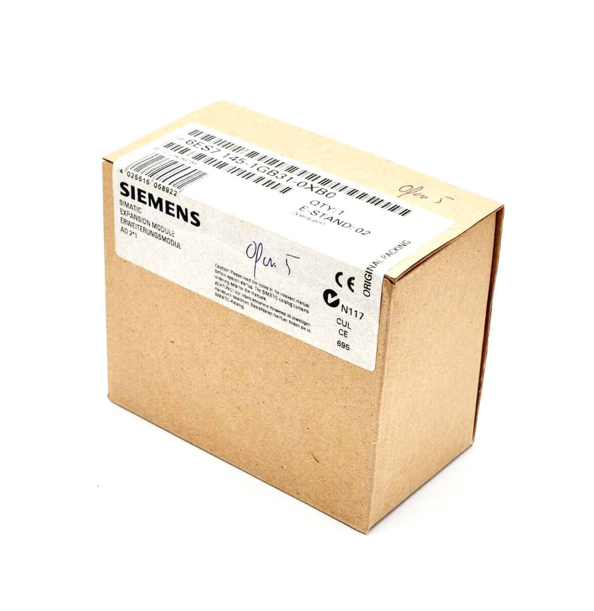 Siemens 6ES7145-1GB31-0XB0 SIMATIC DP Expansion module EM 145 f. ET200X - A&T Onlineshop