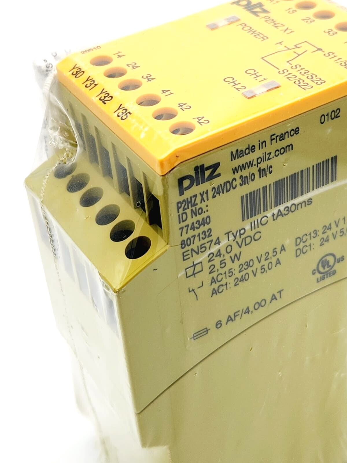 Pilz 774340 P2HZ X1 Sicherheitsschaltgerät 24VDC 3n/o 1n/c - A&T Onlineshop