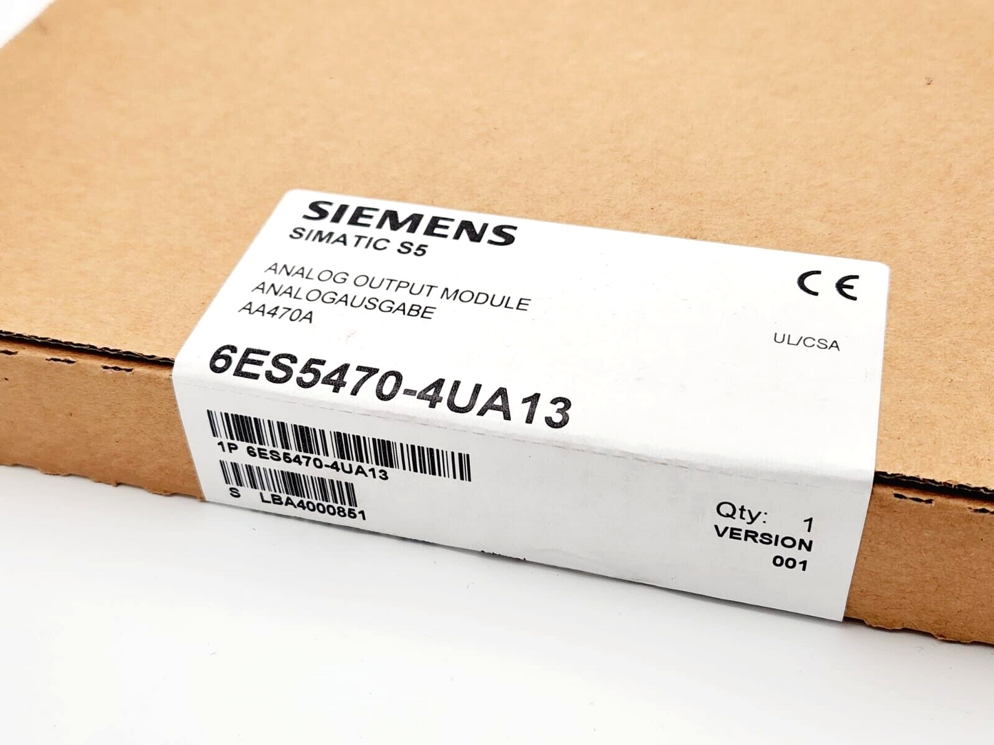 Siemens 6ES5470-4UA13 SIMATIC S5, Analogausgabe 470 - A&T Onlineshop