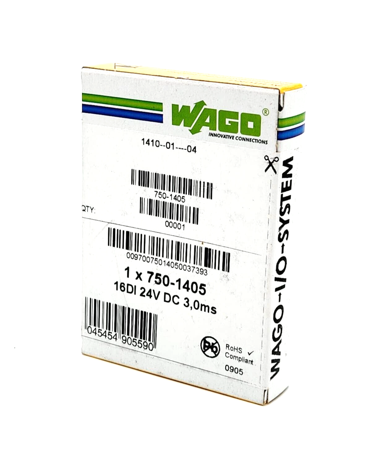 Wago 750-1405 DC 24 V 3 ms 16-Kanal-Digitaleingang - A&T Onlineshop