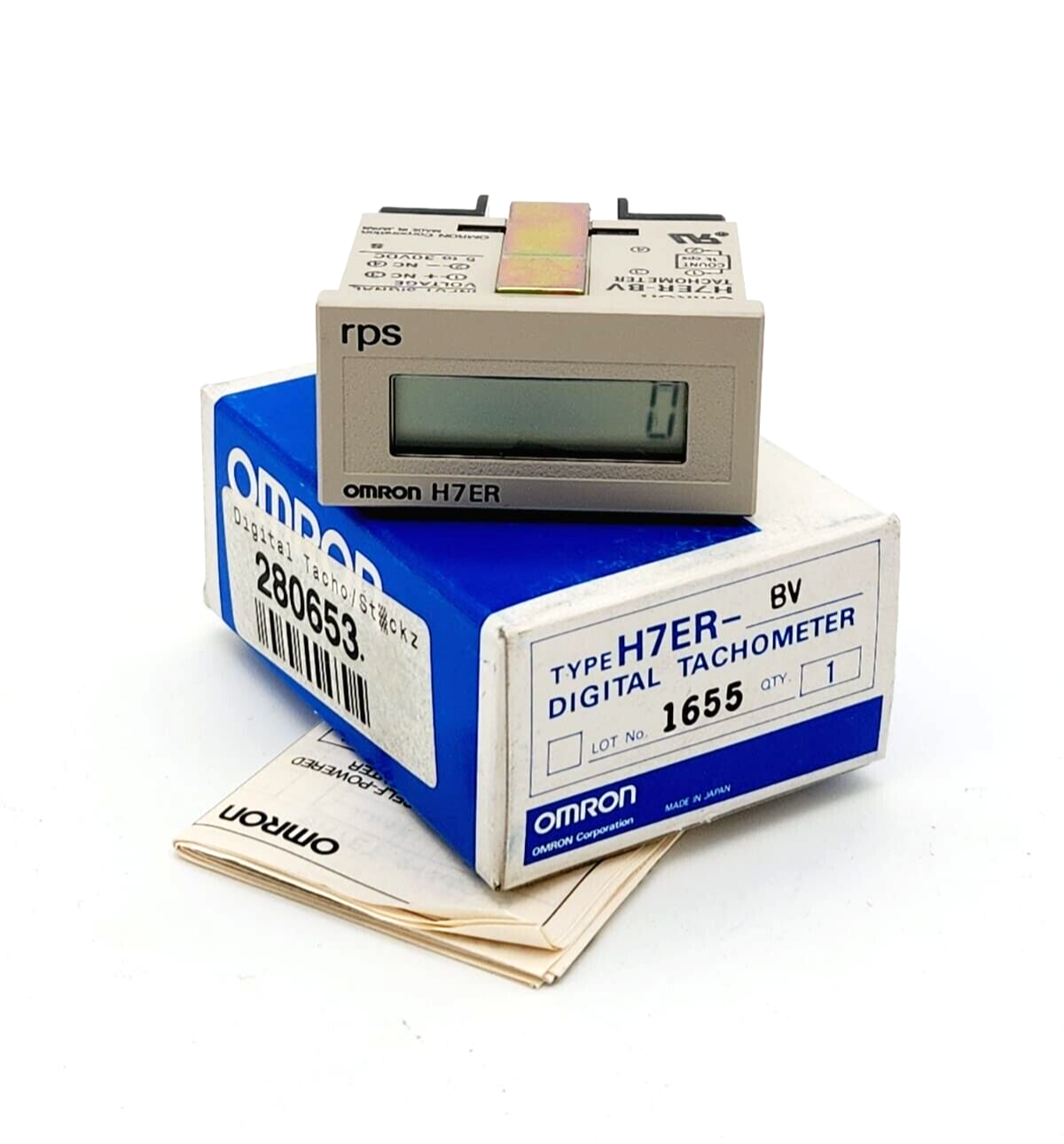 Omron H7ER-BV LCD-Digital-Tachometer 1655 - A&T Onlineshop