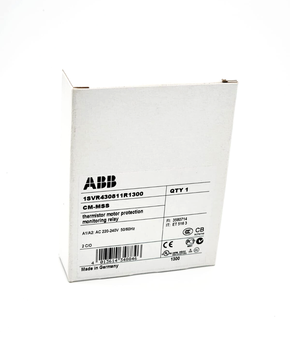 ABB 1SVR430811R1300 CM-MSS, Thermistor-Motorschutz, AC 220-240V - A&T Onlineshop