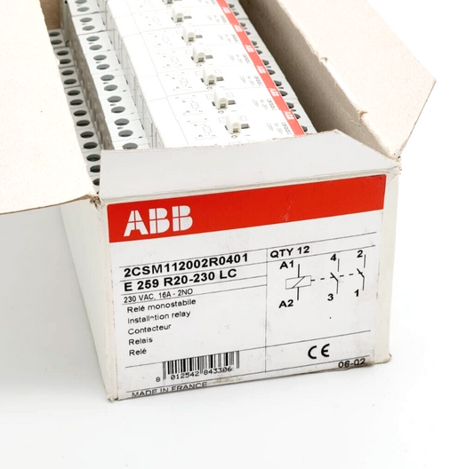 ABB 2CSM112002R0401 Relais E259 R20-230 LC E259R20-230LC - A&T Onlineshop