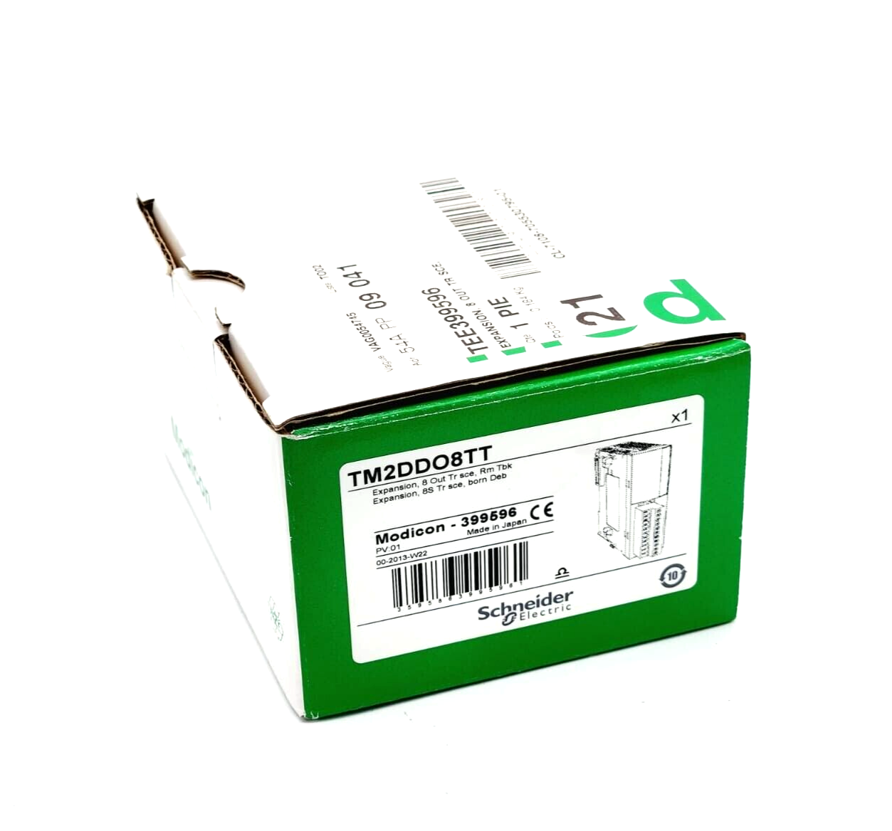 Schneider Electric 399596 TM2DDO8TT Ausgangsmodul M238, 8Ausgänge 24 V - A&T Onlineshop