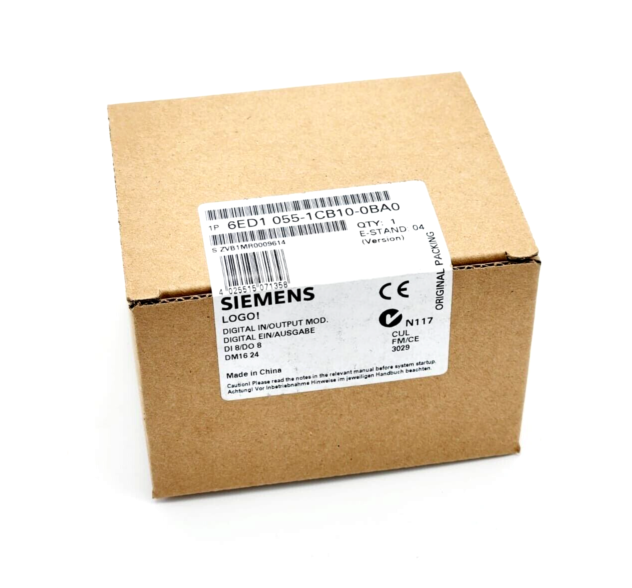 Siemens 6ED1055-1CB10-0AB0 LOGO! DI 8/DO 8, DM16 24 - A&T Onlineshop