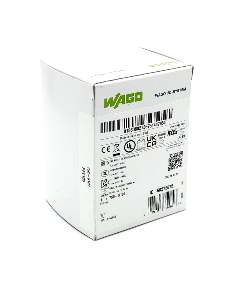 Wago 750-8101 Controller PFC100 2x ETHERNET - A&T Onlineshop