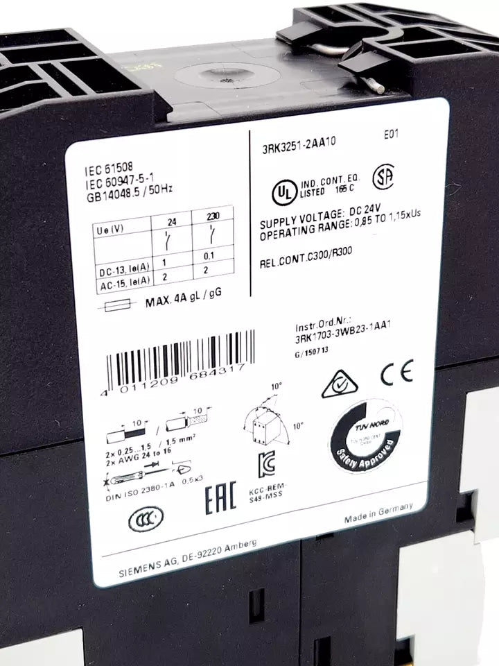 Siemens 3RK3251-2AA10 SIRIUS Erweiterungsmodul 3RK32