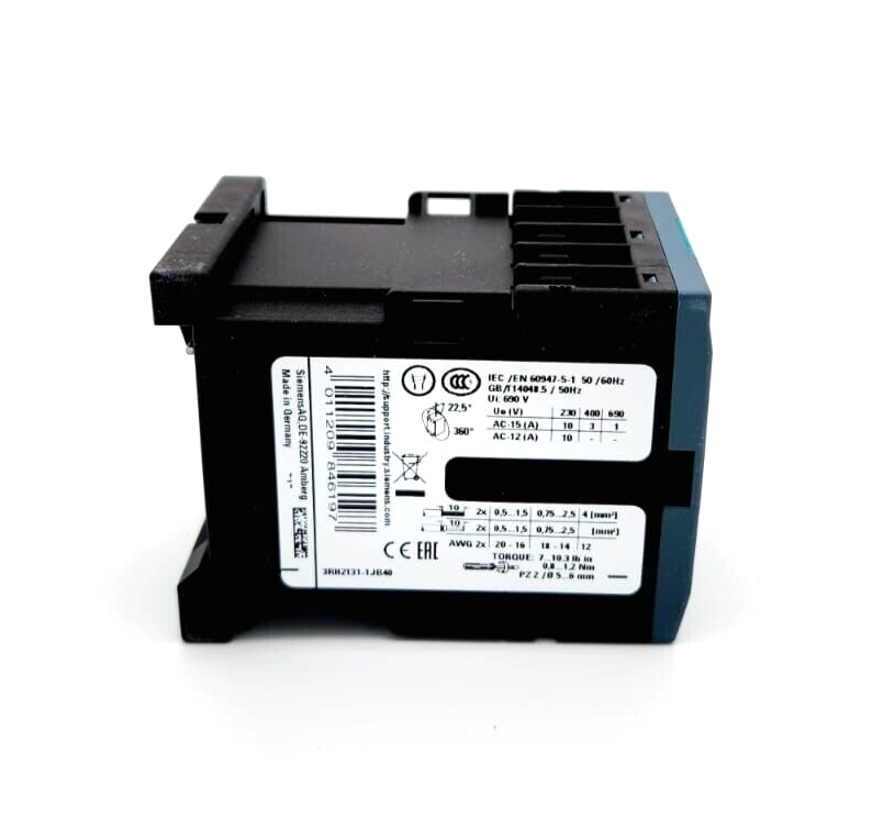 Siemens 3RH2131-1JB40 Koppelhilfsschütz, 3 S + 1 Ö, DC 24 V, 0,7 ... 1,25 - A&T Onlineshop