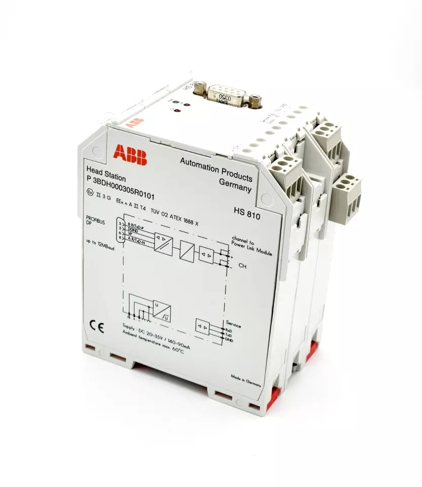 ABB 3BDH000305R0101 HS810 Kopfstation für Profibus DP