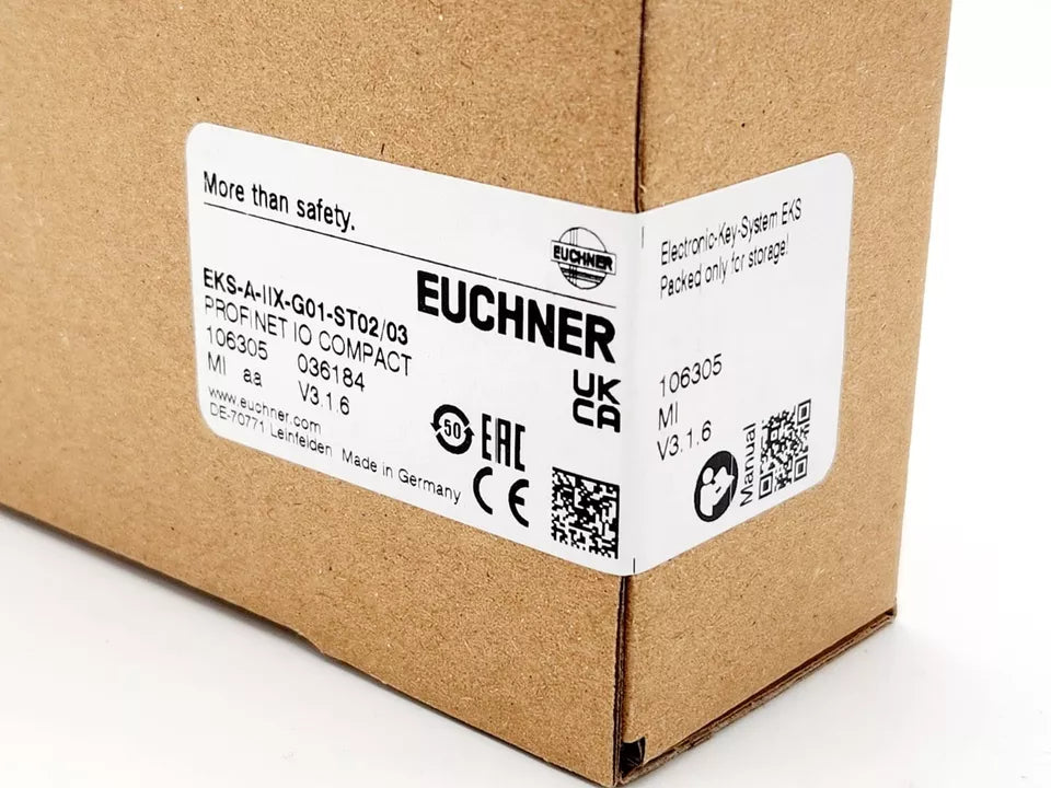 Euchner 106305 Schlüsselaufnahme Profinet Schnittstelle EKS-A-IIX-G01-ST02/03