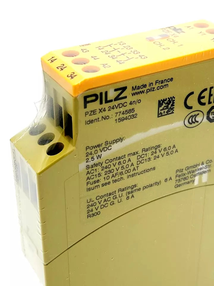 Pilz 774585 PZE X4 Kontakterweiterung 24VDC 4n/o