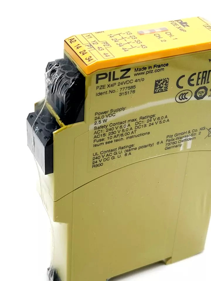 Pilz 777585 PZE X4P Kontakterweiterung 24VDC 4n/o