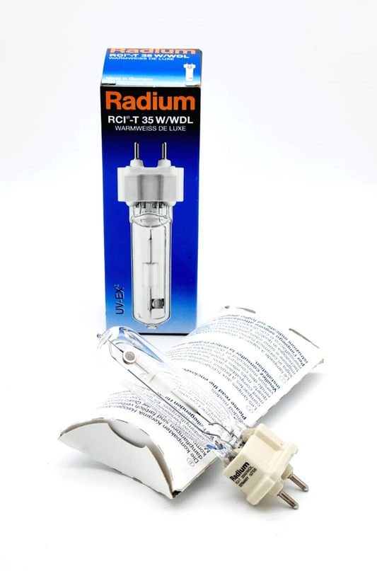 Radium RCI-T 35W WDL Halogen-Metalldampflampe G12 warmweiss DE LUXE - A&T Onlineshop