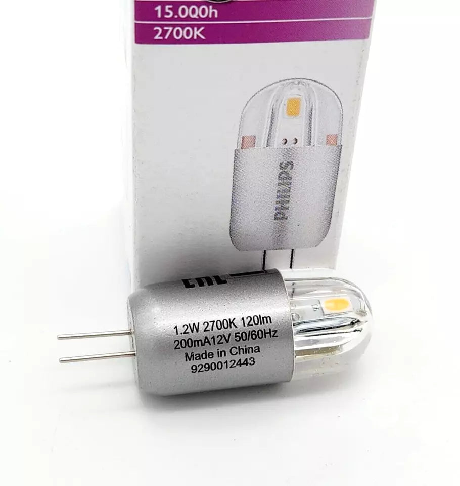 Philips 9290012443 LEDcapsuleLV Stiftsockellampen 39x14mm 12V 1.2-10W G4 - A&T Onlineshop