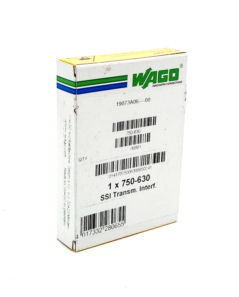 Wago 750-630 SSI-Geber-Interface 24 Bit 125 kHz Gray-Code - A&T Onlineshop