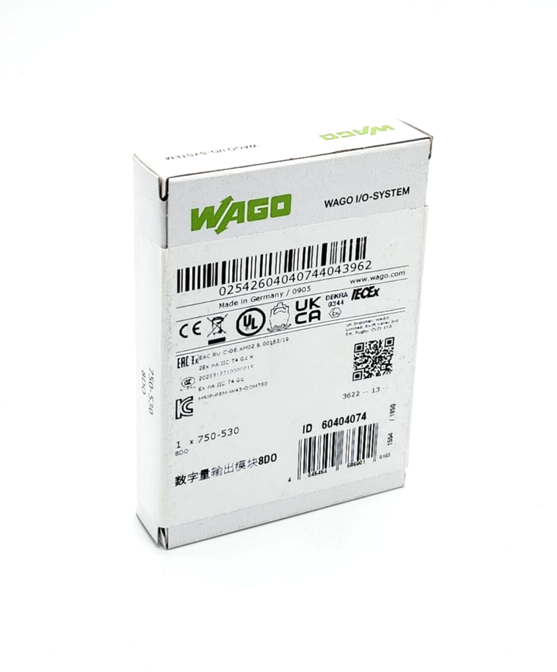 Wago 750-530, 8-Kanal-Digitalausgang, DC 24V 0,5A - A&T Onlineshop