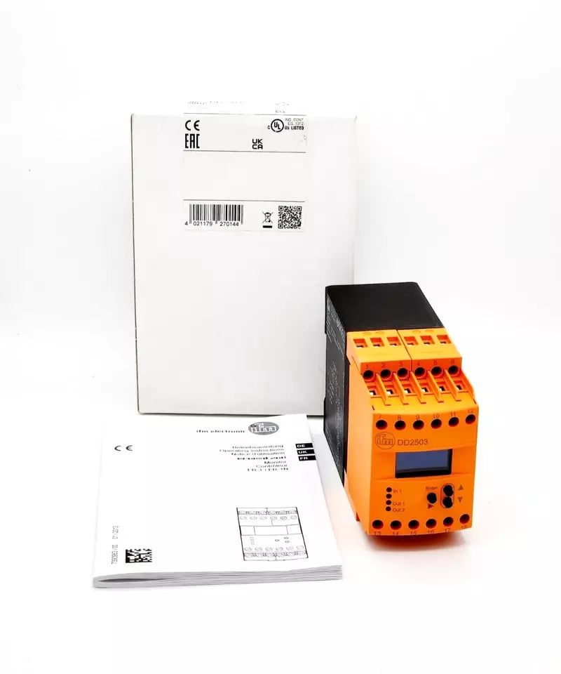 ifm DD2503 MONITOR/FR-1 /110-240VAC/DC Auswerteeinheit zur Drehzahlüberwachung