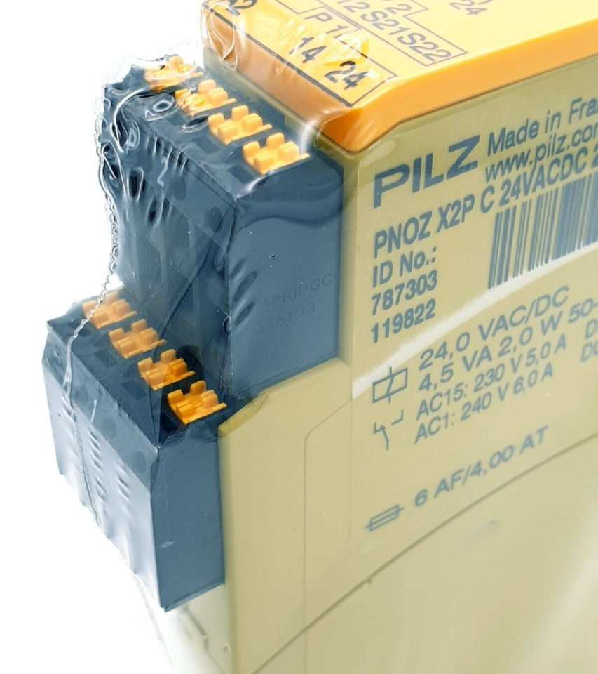 Pilz 787303 PNOZ X2P C Sicherheitsschaltgerät 24VACDC 2n/o - A&T Onlineshop