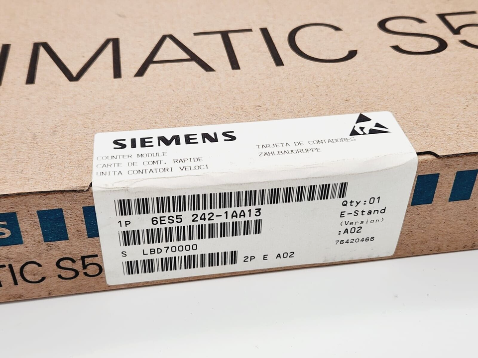 Siemens 6ES5242-1AA13 SIMATIC S5 IP 242 Counter-Modul, kompakte Version - A&T Onlineshop